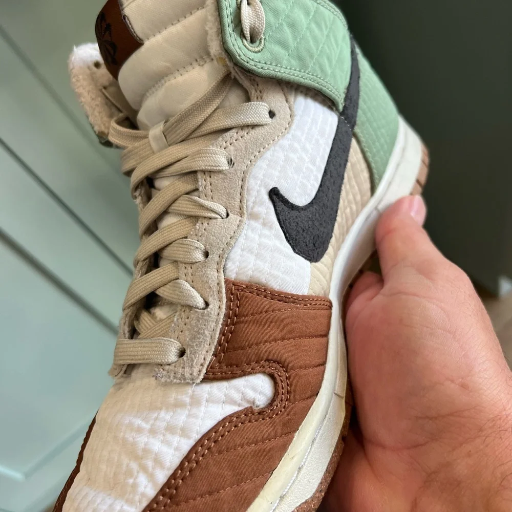 Womens Nike Dunk High LX Next Nature "Toasty" - Picture 9 of 16